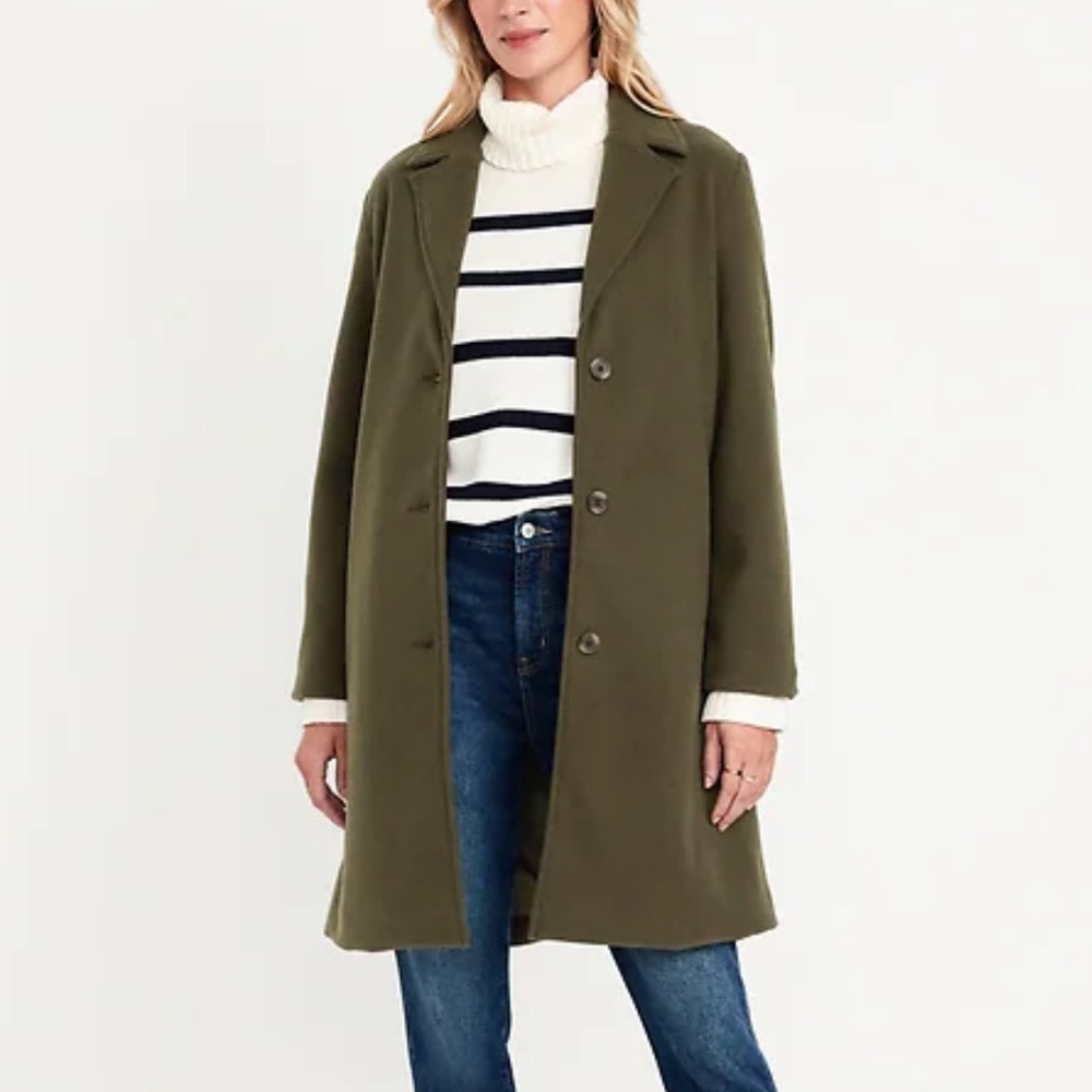 Old Navy Green Coat XL